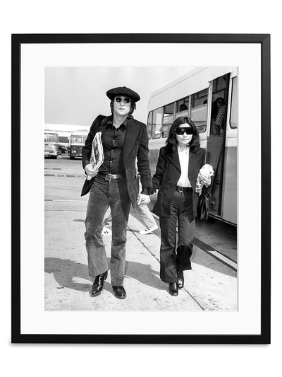 Sonic Editions John Lennon & Yoko Ono Arriving In New York Art Print