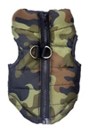 Dogs Of Glamour Medium Camo Vest In Green