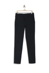 Nn07 Tapered Stretch-cotton Chinos In Black