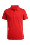 Nautica Kids' Short Sleeve Performance Polo In 646 Red