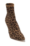 Mia Mckinley Sock Bootie In Leopard Pr