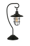 ADDISON AND LANE BAY BLACKENED BRONZE NAUTICAL LANTERN LAMP,810325032101