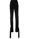 Off-white Side Stripe-detail Track Pants In Black