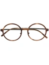 Mykita Keoma Round Frame Glasses In Neutrals