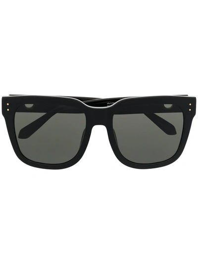 Linda Farrow Freya Oversized Frame Sunglasses In Black