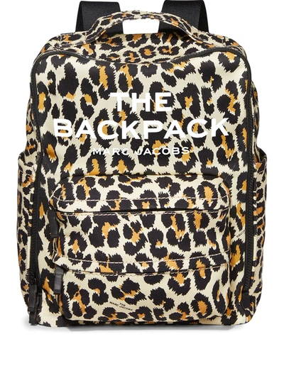Marc Jacobs The Backpack Leopard-print Backpack