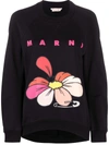 MARNI FLORAL-PRINT SWEATSHIRT