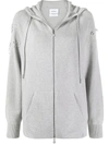 BARRIE EMBROIDERED CASHMERE HOODIE