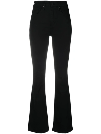 Levi's Mid-rise Flared Jeans In Black