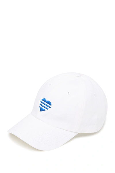 Adidas Golf 3-stripes Heart Logo Cap In White