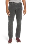 Ag Everett Straight Leg Corduroy Pants In Sulfur Night Sh