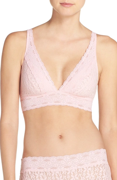 Wacoal Halo Lace Bralette In Pansy