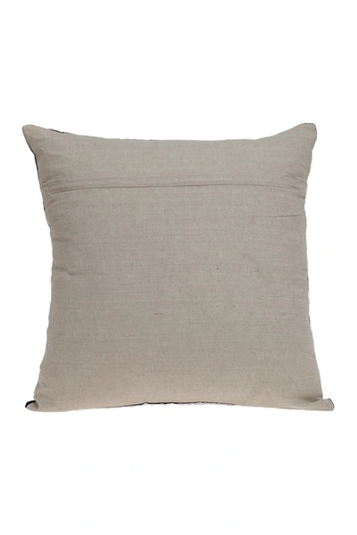 Parkland Collection Apollo Transitional Black Throw Pillow