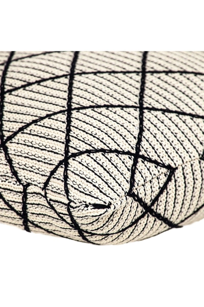 Parkland Collection Grove Transitional Beige/cream Throw Pillow