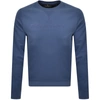 Belstaff 1924 Logo Crew Sweat Azul In Blue