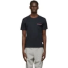 Thom Browne Tricolour-stripe Patch-pocket Cotton T-shirt In Navy