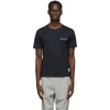 Thom Browne Tricolour-stripe Patch-pocket Cotton T-shirt In Blue