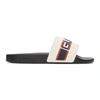 GUCCI OFF-WHITE ST. NASTRO SPORT SLIDES