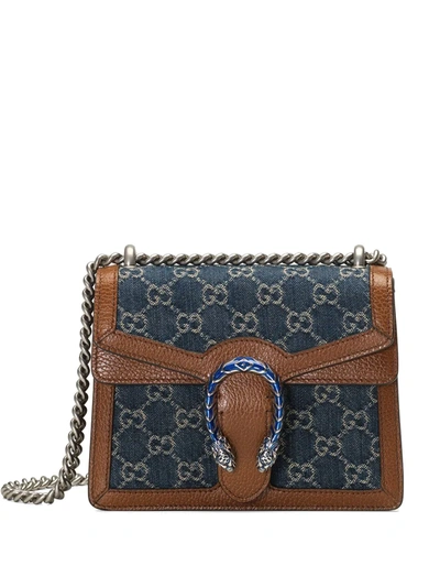 Gucci Mini Dionysus Crossbody Bag In Blue