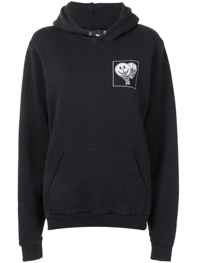 Local Authority Logo Print Hoodie In Black