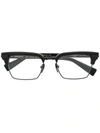 Balmain Legion Ii Rectangle-frame Glasses In Black