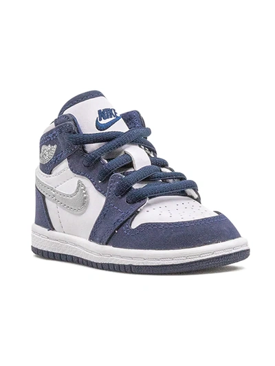 Nike Babies' Air Jordan 1 Retro High Og Sneakers In Blue
