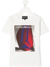 EMPORIO ARMANI SAILING LOGO T-SHIRT