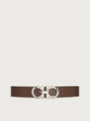 FERRAGAMO REVERSIBLE AND ADJUSTABLE GANCINI BELT