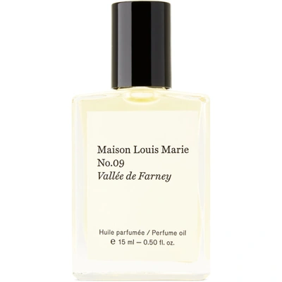MAISON LOUIS MARIE NO.09 VALLÉE DE FARNEY PERFUME OIL, 15 ML