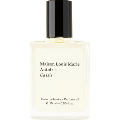 MAISON LOUIS MARIE ANTIDRIS CASSIS PERFUME OIL, 15 ML