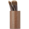 SHAQUDA WALNUT NADERU BRUSH & STAND SET