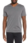 Zachary Prell Brookville V-neck T-shirt In Charcoal