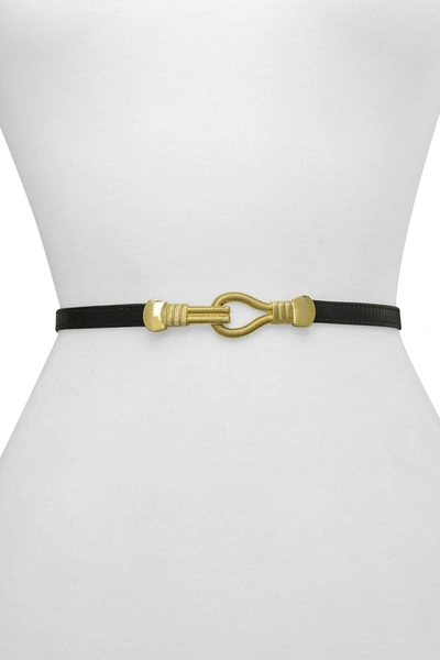 Raina Belts Sara Hook Belt In Black