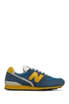 New Balance 996 Classic Running Shoe In Stone Blue