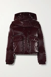 HELMUT LANG HOODED QUILTED SHELL DOWN JACKET