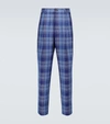 ACNE STUDIOS PINO WIDE-LEG CHECKED PANTS,P00504261