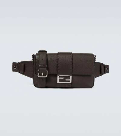 Fendi Regular Baguette Belt Bag In Brown