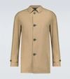 Herno Brown Laminar Trench Coat In Beige