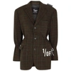 1/OFF PARIS CHECKED WOOL AND CASHMERE-BLEND BLAZER,3975602