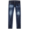 Dsquared2 Distressed Skinny Jeans In Denim