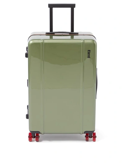 Floyd Check-in Hardshell Suitcase In Vegas Green