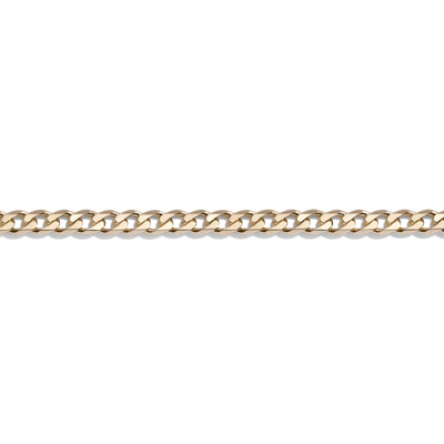 Aurate Xl Gold Curb Chain Bracelet
