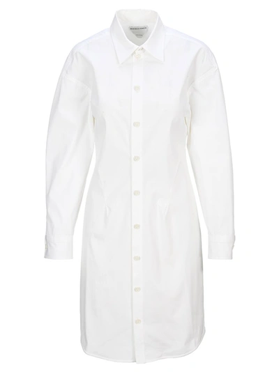 Bottega Veneta Shirt Dress In White