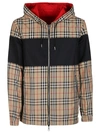 BURBERRY BURBERRY CHECKED REVERSIBLE HOODED JACKET