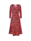 MARNI MARNI FLORAL PRINTED MIDI DRESS