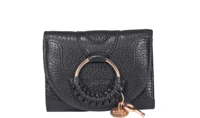 See By Chloé Hana Trifold Wallet In Black