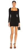 Michael Costello X Revolve Franky Mini Dress In Black