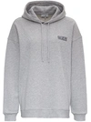 GANNI RECYCLED COTTON SOFTWARE ISOLI HOODIE