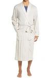 Daniel Buchler Peruvian Pima Cotton Robe In Pebble