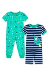LITTLE ME SPACE 2-PACK FITTED TWO-PIECE PAJAMAS,LS610467I